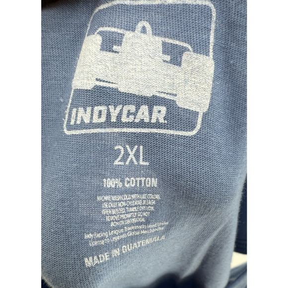 IndyCar Womens Tank Top Detroit Grand Prix Record 2024 Blue Size 2XL New - Picture 5 of 5